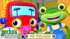 Pierwsza wizyta Małej Tirki | Warsztat Gekona | Bajka dla dzieci po polsku | Pojazdy dla dzieci