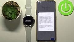 How to Pair SAMSUNG Galaxy Watch 4 with Phone – Get Bluetooth Connection