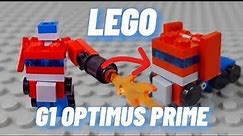 How To Build | LEGO G1 Optimus Prime MOC | Transformers