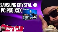 TV Samsung Crystal 4k TU7000 - PC, PS5 e XBOX SERIES X - COMPENSA?