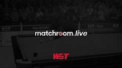 Watch the World Snooker Tour On Matchroom Live!