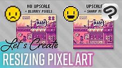 The correct way to resize your pixel art in Clip Studio Paint! | Brandon James Greer