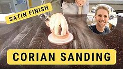 How to Sand and Polish Solid Surface Countertops - Satin Finish