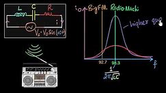 LCR frequency response & quality | A.C. | Physics | Khan Academy