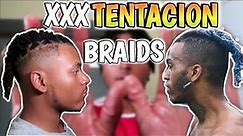 XXXTENTACION *BRAID* HairStyle 🦋 | Dreadlock Tutorial