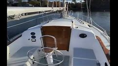 1973 Pearson 30 Sailboat Tour and Atomic 4 Question