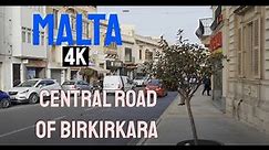 Malta - 4K - Central road of Birkirkara - 2022