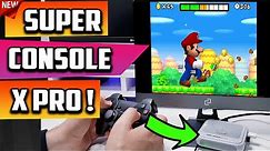 🔴SUPER CONSOLE X PRO WITH 50,000 GAMES !