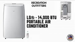 LG® - 14,000 BTU Portable Air Conditioner | LP1419IVSM Available at Recreation Outfitters