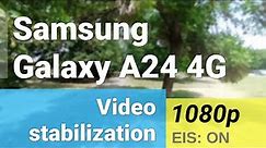 Full HD 1080p 30fps (EIS test, ultrawide camera) - Samsung Galaxy A24 4G video sample