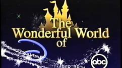 The Wonderful World of Disney (1997) Promo (VHS Capture)