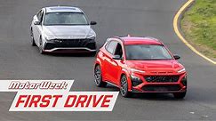 2022 Hyundai Elantra N & Kona N | MotorWeek First Drive