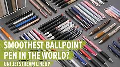 The Smoothest Ballpoint Pen in the World? Uni Jetstream Lineup