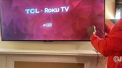 How to Install a 65” TCL Roku TV in 8 minutes