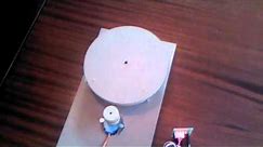 Turntable controlled by cheap ebay stepper motor