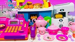 Unboxing 4 sets nice Disney Princess kitchen items, Kitchen appliances & moreASMR