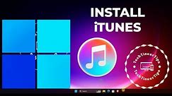 ▶️How to install iTunes on Windows 11 💡 iTunes Microsoft App Store 💡 How to Download iTunes ✅