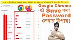 How to Find my Saved Passwords on Google Chrome | How to see saved Passwords in Chrome