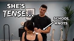 CRACKING a Working Student with KNOTS... || Full Treatment with Dr. Tyler