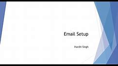 Email Setup | How to send and receive emails | ServiceNow
