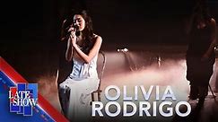 “Can’t Catch Me Now” - Olivia Rodrigo (LIVE on The Late Show)