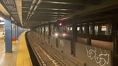 (E) (F) (FX) Exp and (M) (R) Lcl Train Action at Woodhaven Blvd - Queens Center Mall