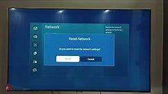 Samsung Tizen Smart TV : Reset Network Settings and Fix all Network, WiFi, Bluetooth Issues