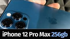 iPhone 12 Pro Max - Pacific Blue | 256gb | Unboxing