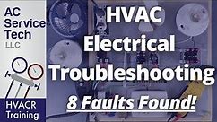 Electrical Troubleshooting! Finding 8 Electrical Faults!