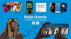 Male Hand Gestures for Smartphones