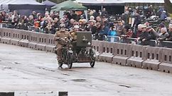 WW1 Matchless (UK army) despatch rider's motorcycle & sidecar