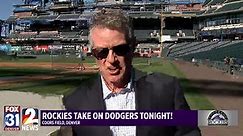 Rockies take on Dodgers tonight!