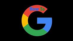 How to set up a google account