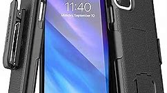 iPhone 11 Belt Clip Case (DuraClip Series) Ultra Slim Cover with Holster (Black)