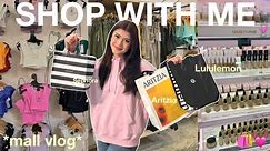 COME SHOP AT THE MALL WITH ME *vlog*(lululemon,aritzia, brandy melville, pacsun, urban outfitters)