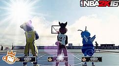 NBA 2K16| ALL Legend 3 Mascot SQUAD!! | Streaking @ MyPark!!! - Prettyboyfredo