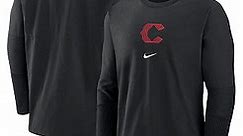 Nike Men's Black Cincinnati Reds Authentic Collection City Connect Player Tri-Blend Performance Pullover Jacket - Macy's