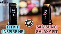 New Galaxy Fit vs Fitbit Inspire HR (Same Price, VERY Different) - TESTED and Reviewed