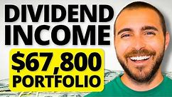 All My Dividend Income In April | $67,800 PORTFOLIO 💰