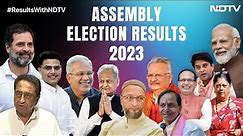 Election Results 2023 LIVE | Madhya Pradesh | Rajasthan | Telangana | Chhattisgarh | NDTV 24x7 LIVE