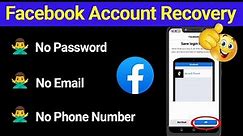 How to Recover Your Facebook Account: Step-by-Step Guide Without Email or Phone Numbe