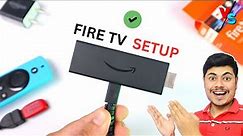 Complete Setup Of Fire Tv Stick || How To Use Fire Tv Stick In 2023 || Fire Tv Connect In Led Tv