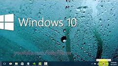 Windows 10 : How to open settings