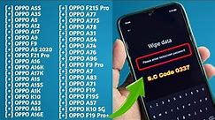All Oppo Reset Password How to fix forgot lockscreen Password Any Oppo Phone || Factory Reset Oppo