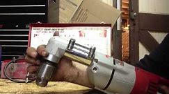 Milwaukee 1/2 right angle drill a real wrist buster