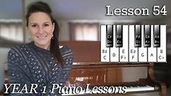 How to Transpose Music = Free Beginner Piano Lesson | #54 - Transposition | [Year 1] 4-6