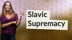 What is the strongest Slavic country?