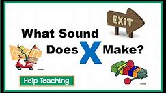 What Sound Does the Letter X Make? | Learn the Alphabet ABC Phonics