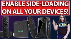 INSTALL DOWNLOADER & SIDELOAD APPS ON ALL DEVICES