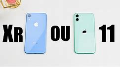 iPhone 11 vs iPhone XR : Lequel choisir ?